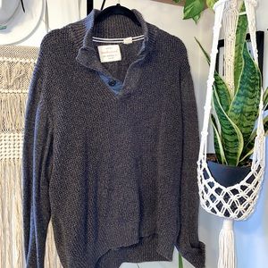 Vintage Weatherproof Button Quarter-zip